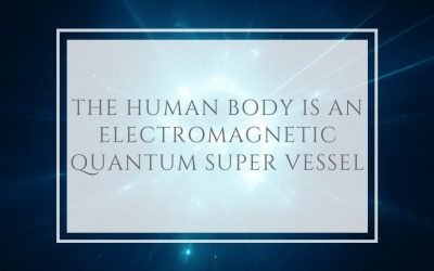 The Human Body is an Electromagnetic Quantum Super Vessel 